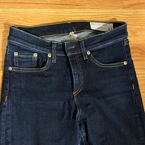Rag and Bone High Rise skinny jeans